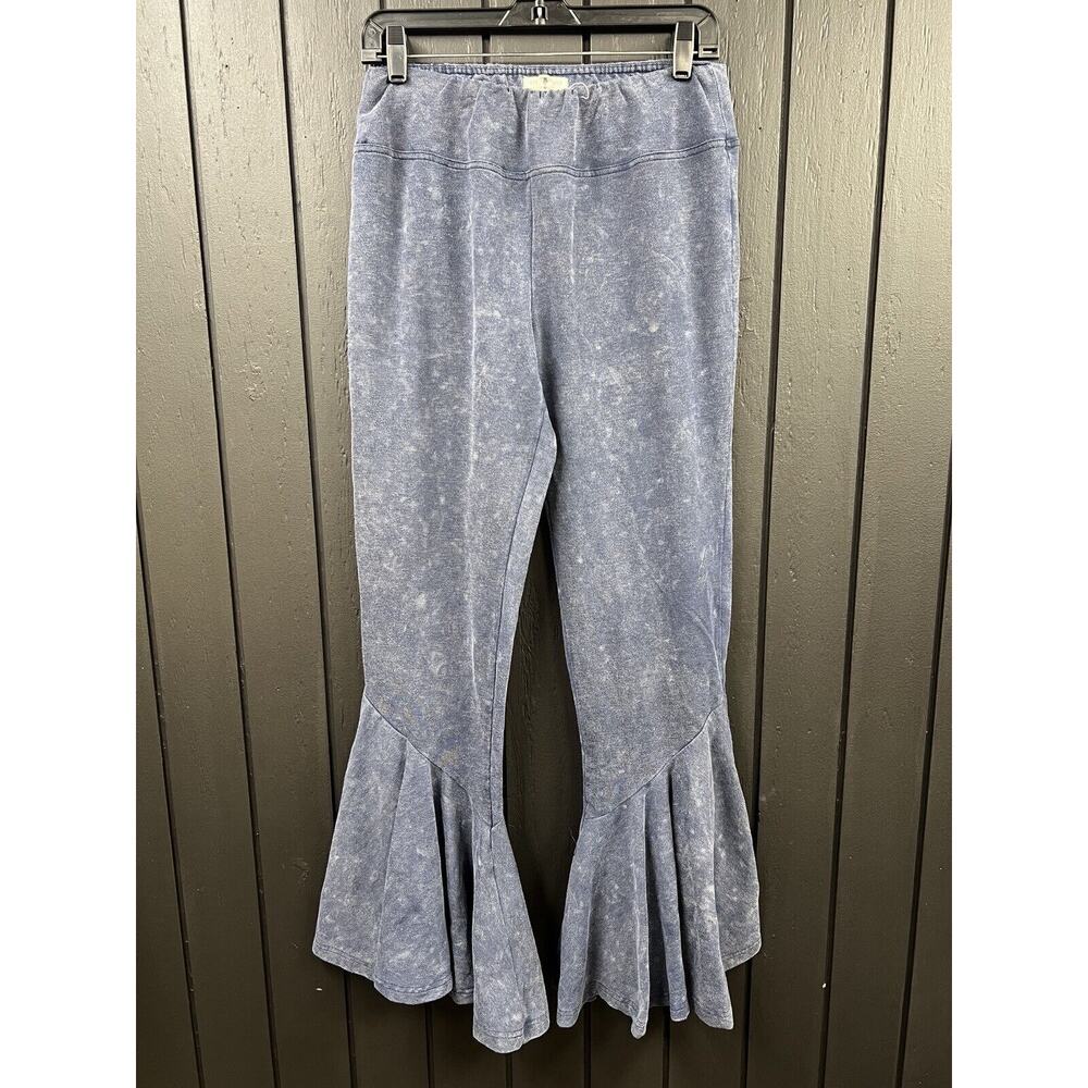 Earthbound Acid Wash Stretch Bell Bottoms XXL